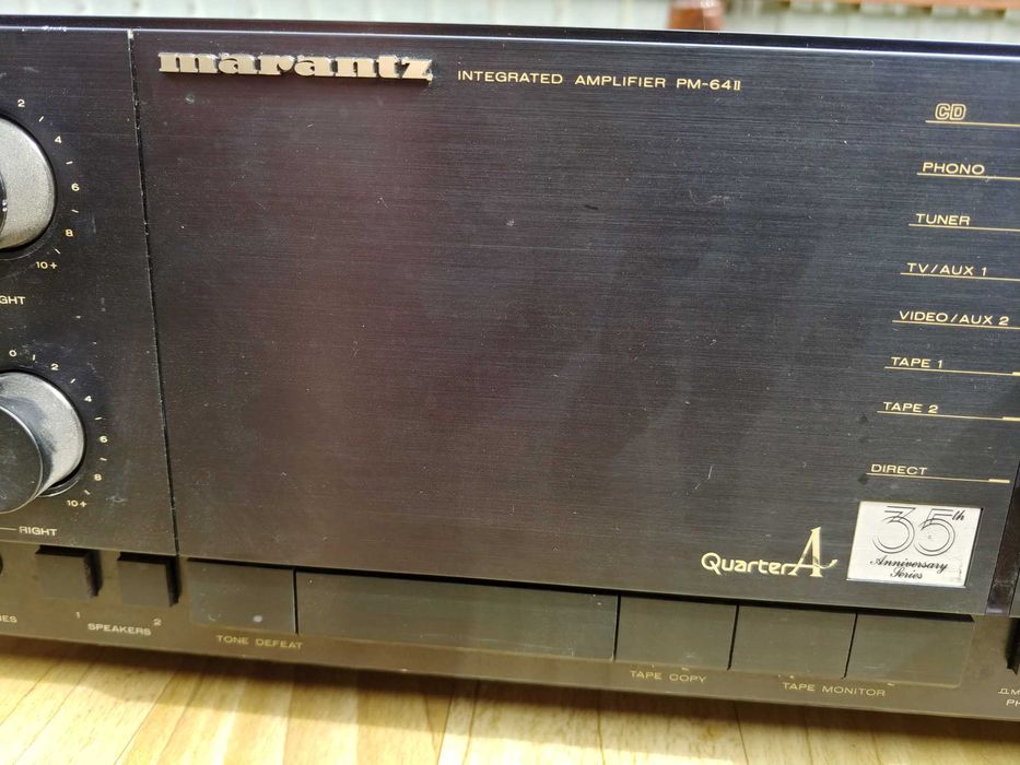 Топовый усилитель Marantz pm64 mkII дефект