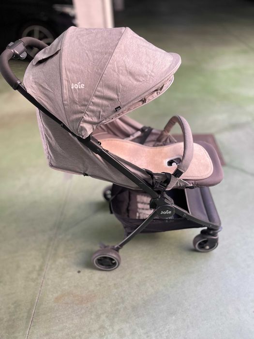 Carrinho Joiei Pact Ember + Capa Chuva + Aeromoov