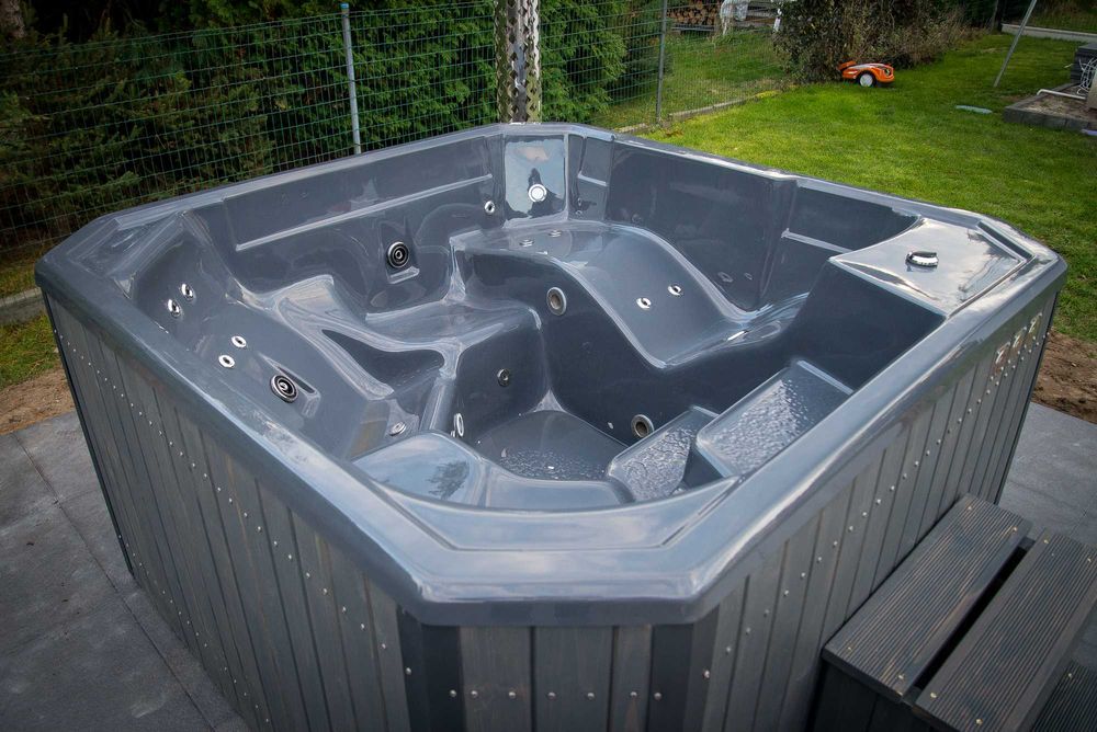 Wanna SPA Jacuzzi ogrodowe 200x190cm HOT TUBA hydro POLSKI PRODUCENT