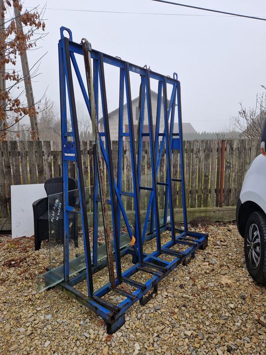 Stojak transportowy typu A do szkła lub okien