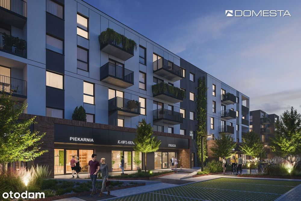 2-pokojowe mieszkanie 36m2 + balkon