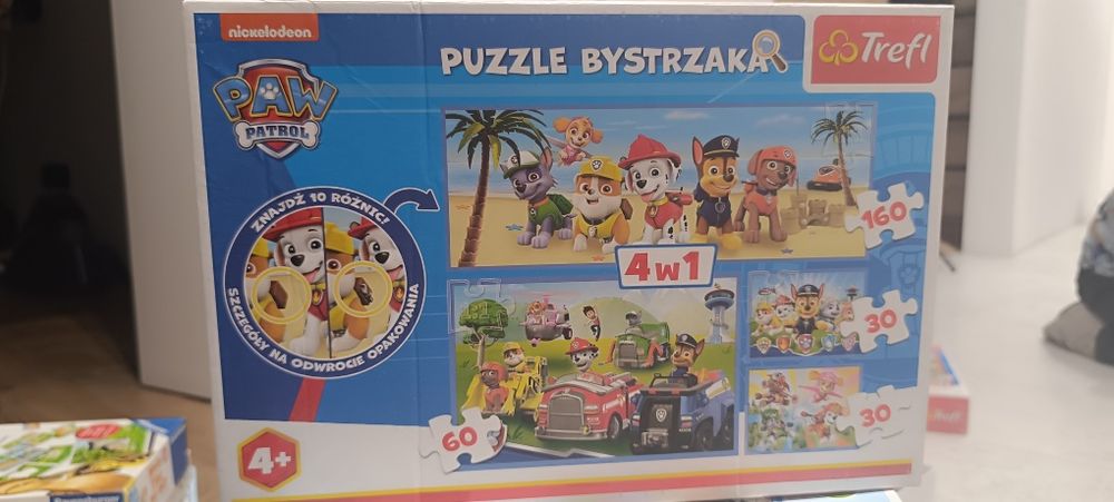 Puzzle psi patrol  memo książka