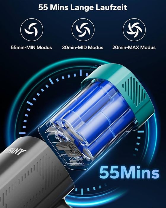 Акумуляторний пилосос 40КПа