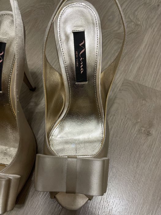 Весільні босоніжки 38 розмір