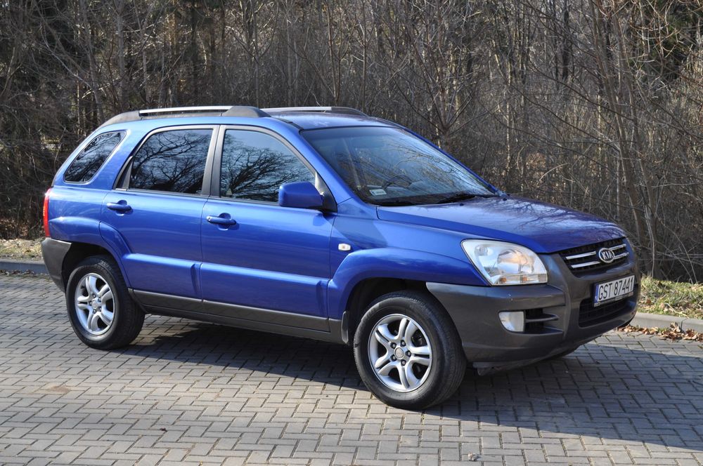 SUV Kia Sportage Gaz LPG Hak Alufelgi 142KM Klima Przegląd na ROK!