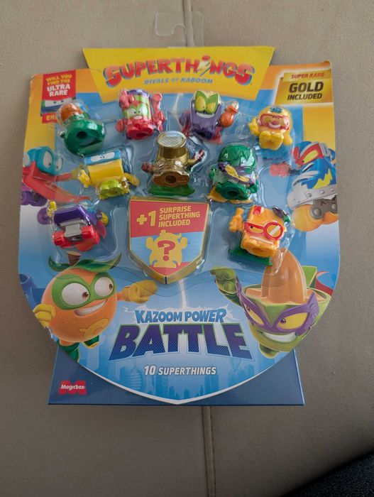 SUPERTHINGS KAZOOM Power Battle – pacote de 10 (Novo, por abrir)
