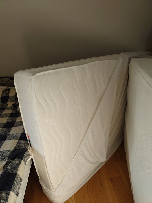 Materac Mimas Multi Silver Plus 120x200, prawie nowy, krótkie użytkowanie i zawsze z ochroną.