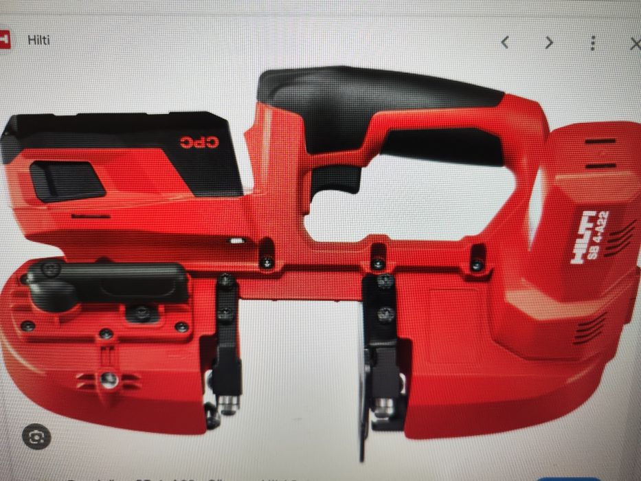 piła taśmowa hilti sb4-22 części silnik