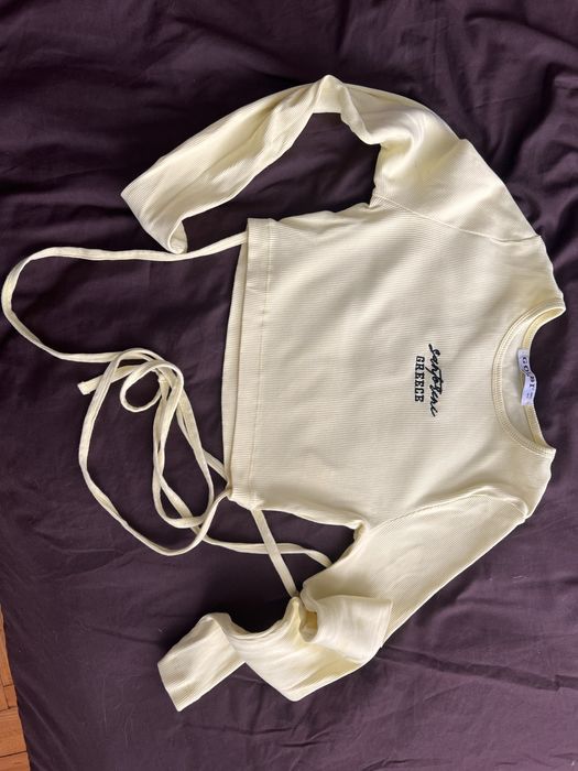 Топ на завʼязках/джогери Bershka