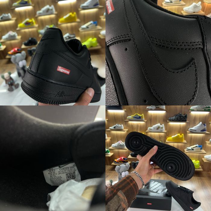 Кросівки Nike Air Force 1 low x Supreme Black