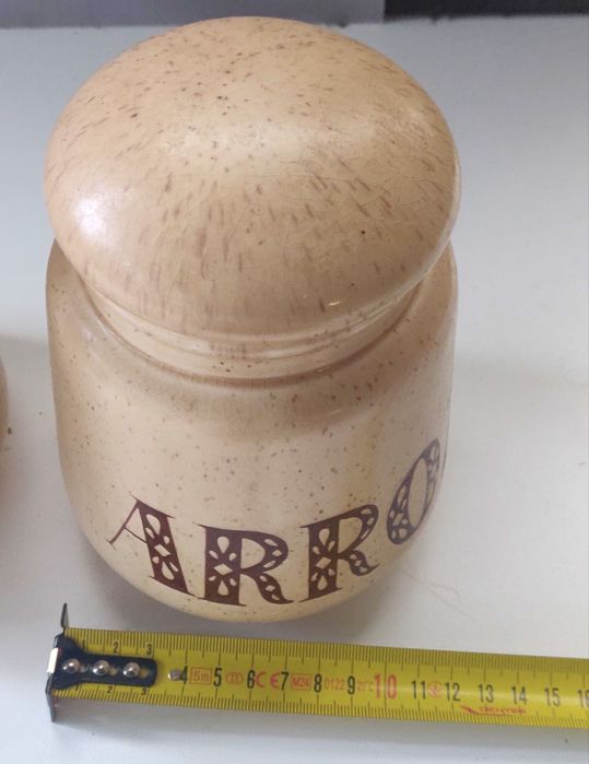 Conjunto de Potes em Cerâmica Vintage