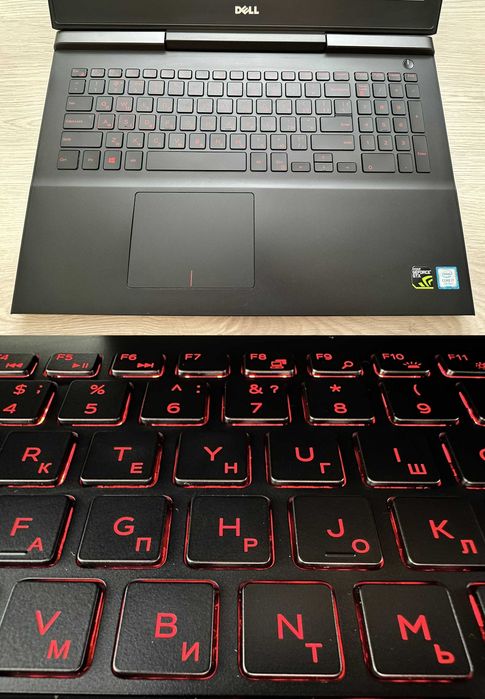 Dell Gaming 15.6" 4k i7 GTX1050TI 4gb SSD 512gb DDR4 16gb | екран 100% sRGB| лазерне гравібвання| нова батарея
