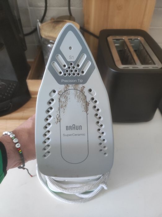 Ferro  a vapor  BRAUN