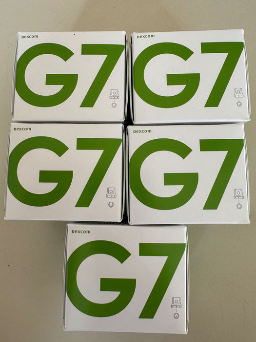 DexCom G-7 Nowe sensory z datą do 2027-05 Gazik gratis 5 szt