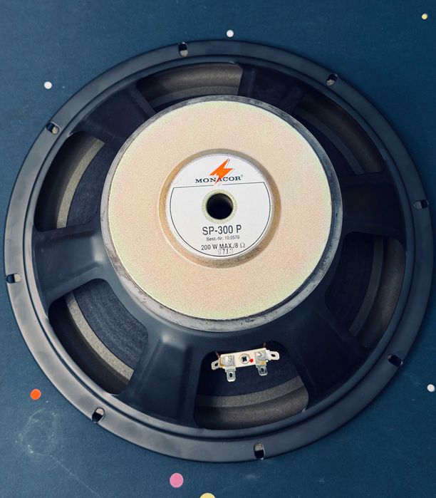 ‼️Завтра дороже‼️ Monacor SP-300P — мощный 12″ басовик