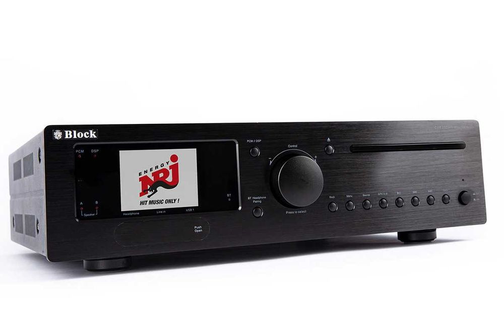 Block CVR-200 wzmacniacz / odtwarzacz CD / streamer / tuner