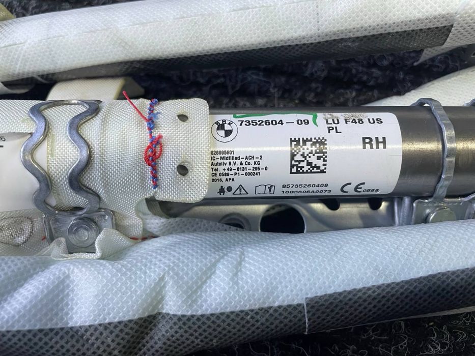 Подушка бокова шторка Air-Bag права/ліва BMW X1 F48 USA розборка