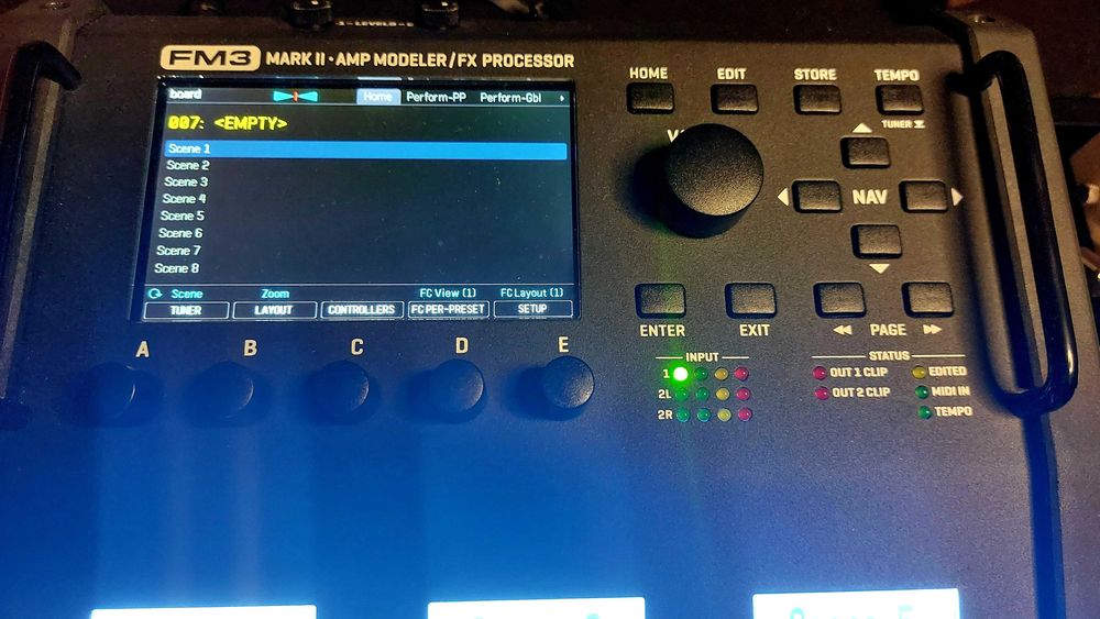 Pedaleira Fractal FM3 Mk2 Turbo