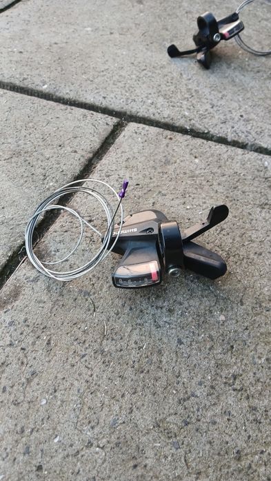 Manete de mudança 8 velocidades shimano