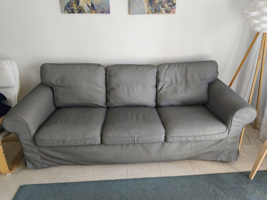 Sofá 3 lugares Ektorp Ikea