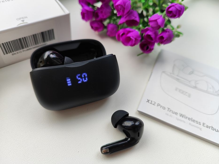 Бездротові вакумні навушники Bluetooth