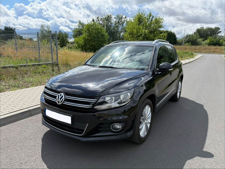 Volkswagen Tiguan 1.4 TSi 125 KM 2016r Lounge Bezwypadkowy Serwis Navi