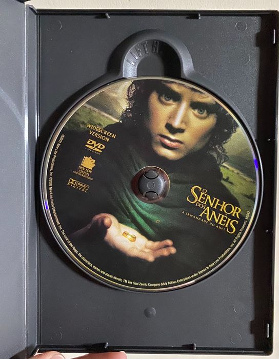 DVD duplo “O Senhor dos Anéis - A Irmandade do Anel”