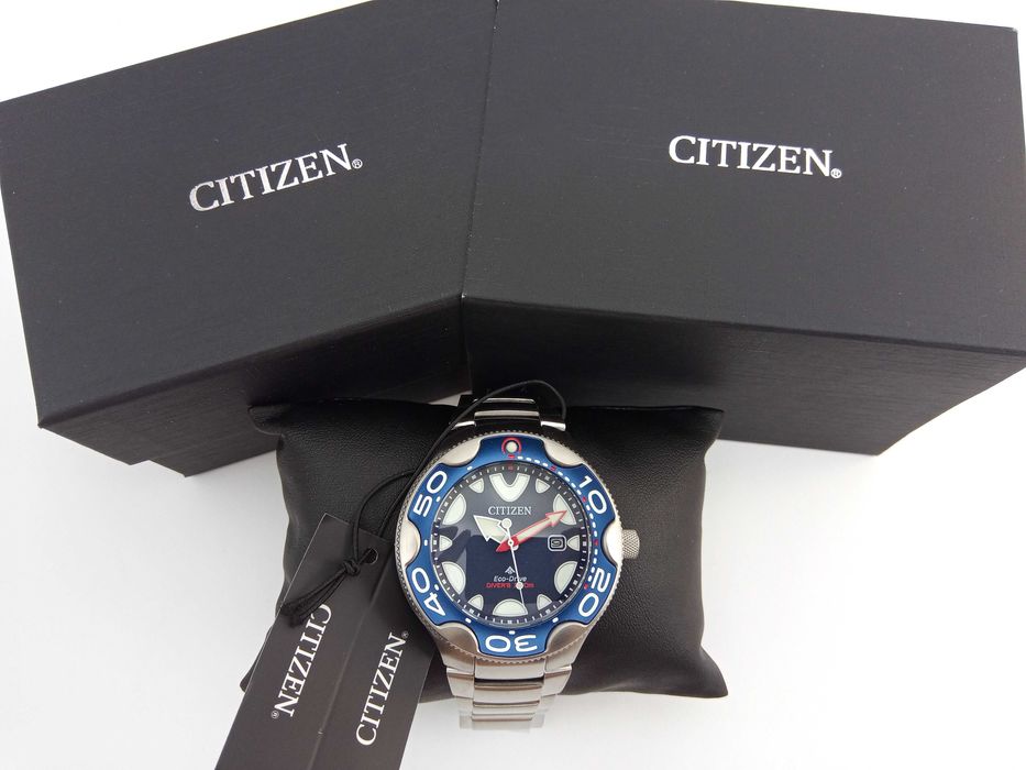 Спецсерия Orca 200м японские мужские часы Citizen Eco-Drive BN0231-52L