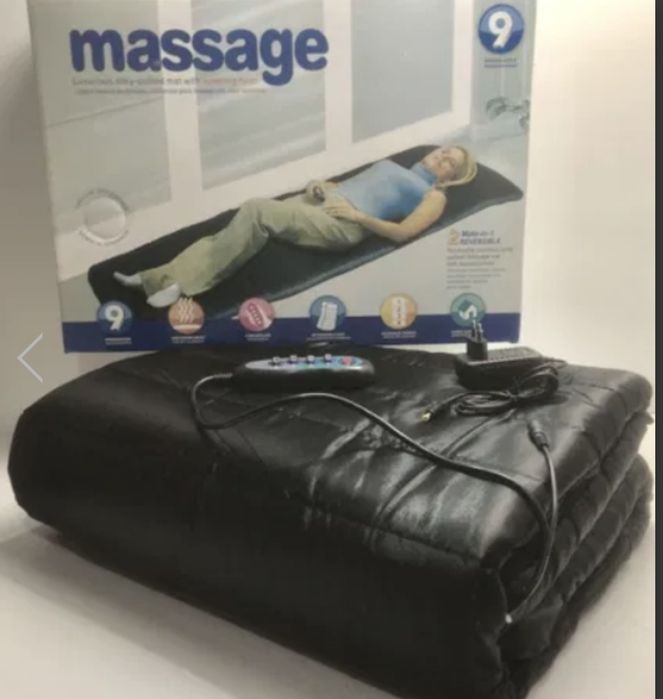 Масажний Матрац з Підігрівом Massage 9 Режимів