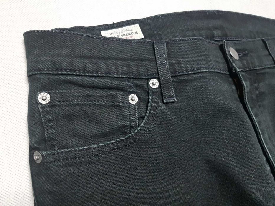 LEVI'S - 511 Premium roz. W33L34 pas 88 cm IDEAŁ