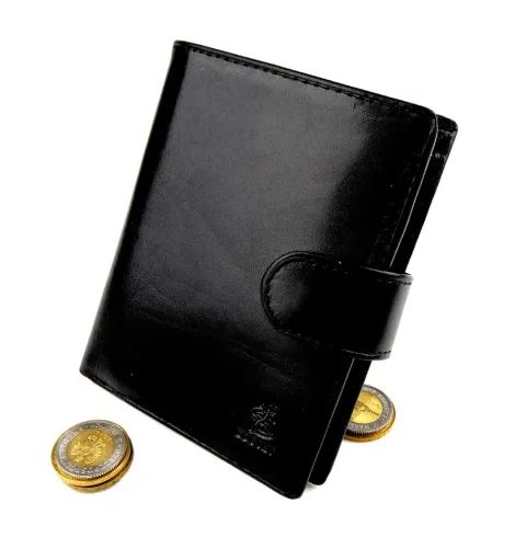 portfel męski cosset skóra licowa pionowy