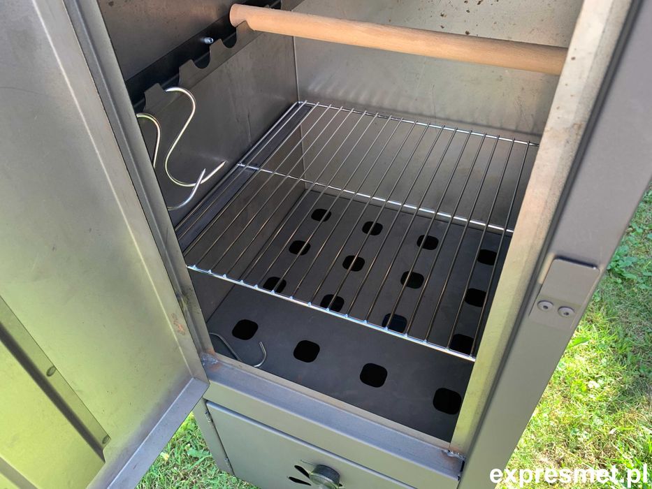 Wędzarnia ogrodowa Wędzarka stalowa metalowa wędzok GRILL opalana drew