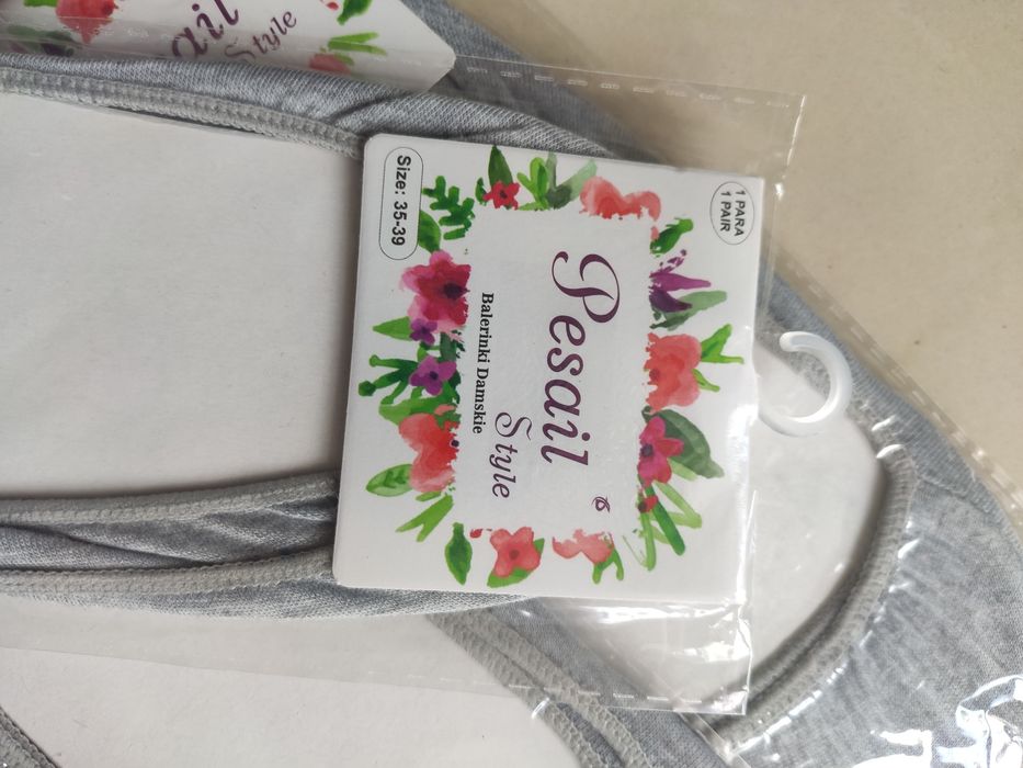 3x Pary Skarpetki damskie Stopki 35-39