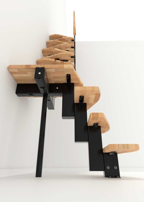 Solidne Mini Schody modułowe Quadro/ zabiegowe