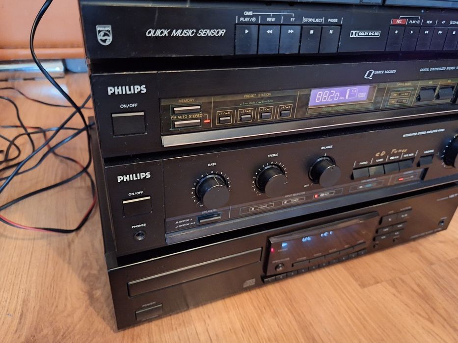 Wieża stereo PHILIPS, CD Kenwood