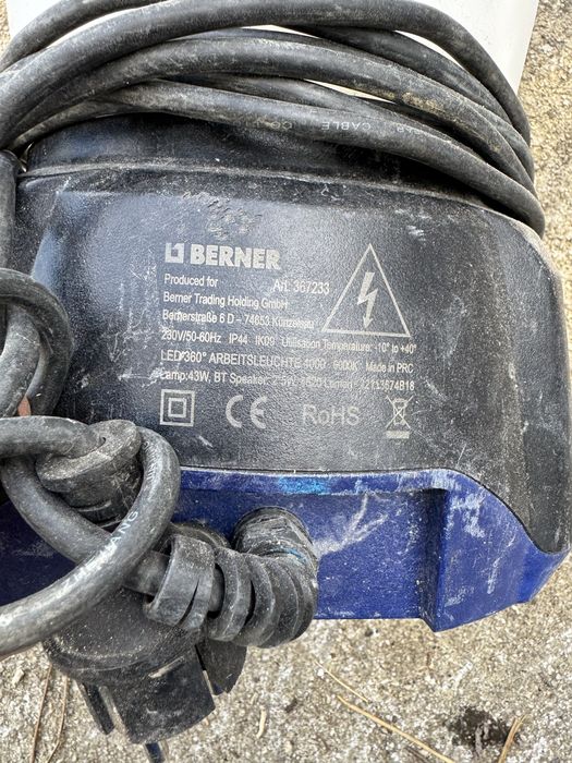 Lampada/coluna para plaquistas(pladur)