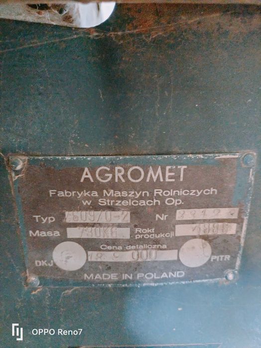 Kopaczka do ziemniaków dwurzędowa Agromet