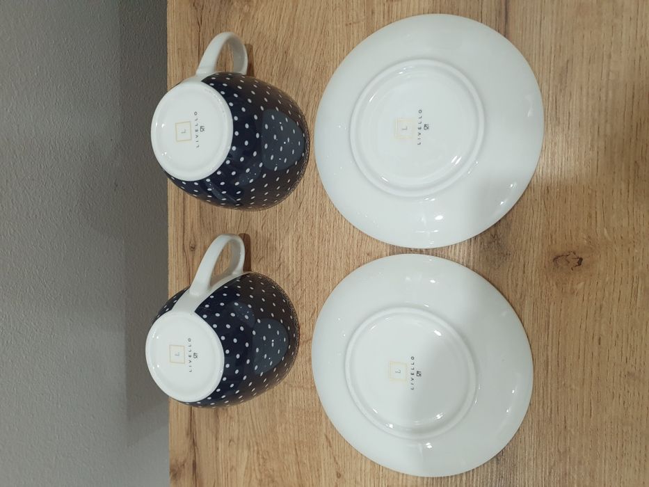 Zestaw 2 Filiżanek ze spodkami CR2-102 Livello