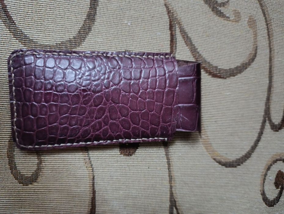 чехол для очков кожаный