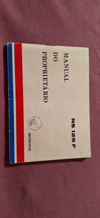 Manual  Honda NS  125 F ORIGIINAL