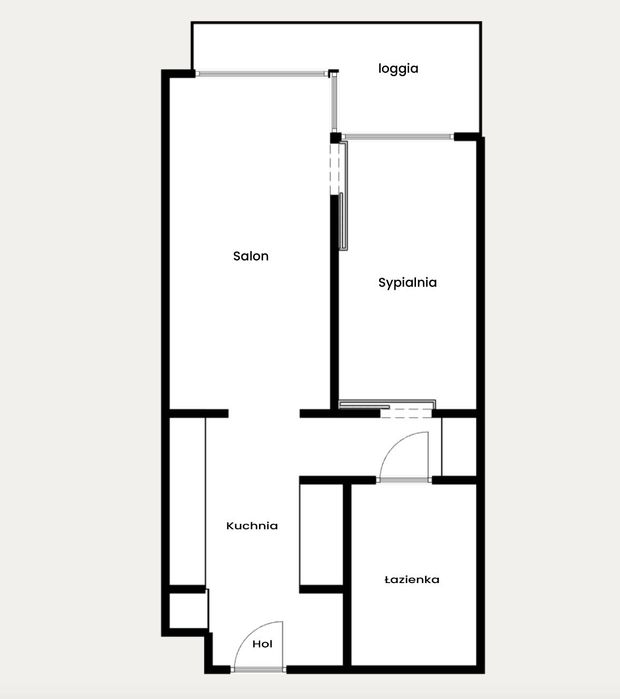 Ciche 2 pokoje 51,6m² w TritonPark | loggia 7m² i komórka 4m² | Ochota - More