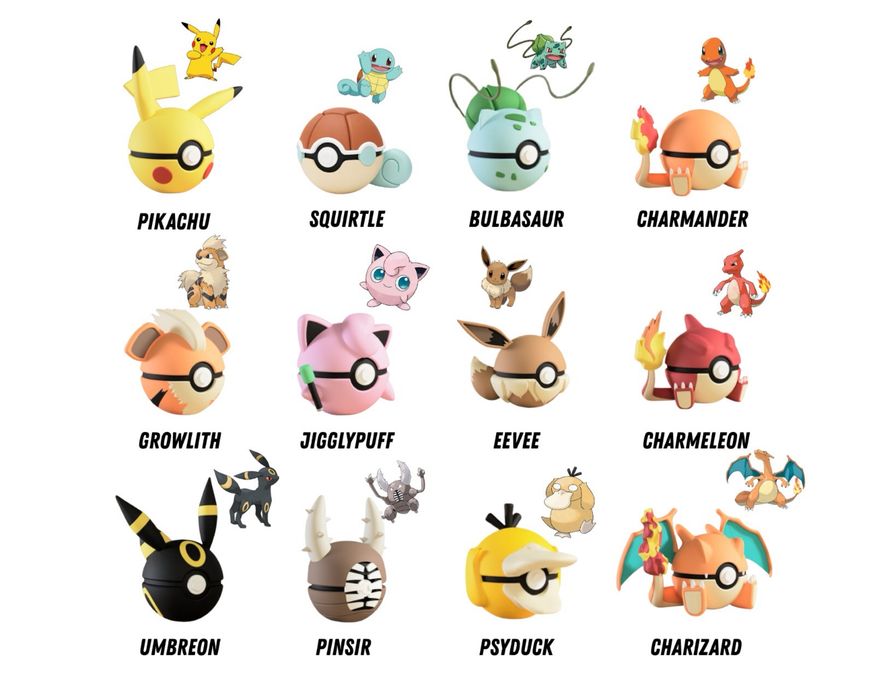 Pokebolas (qualquer pokemon)