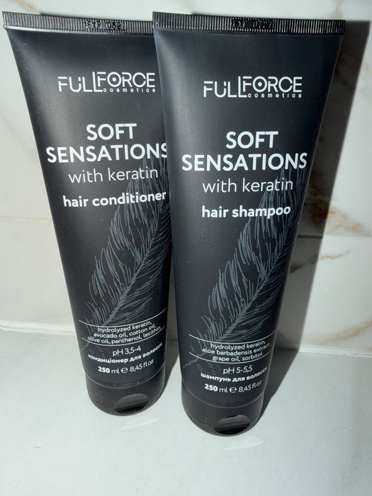 Щампунь і Кондиціонер з кератином