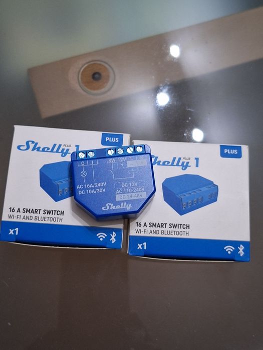 Shelly plus 1 ( 2 unidades)