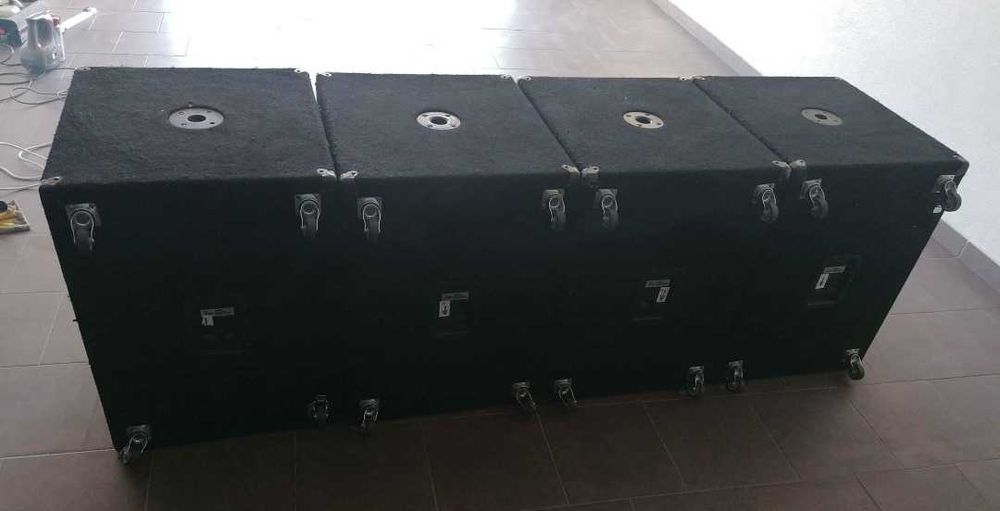 Vendo ou troco graves simples por duplos