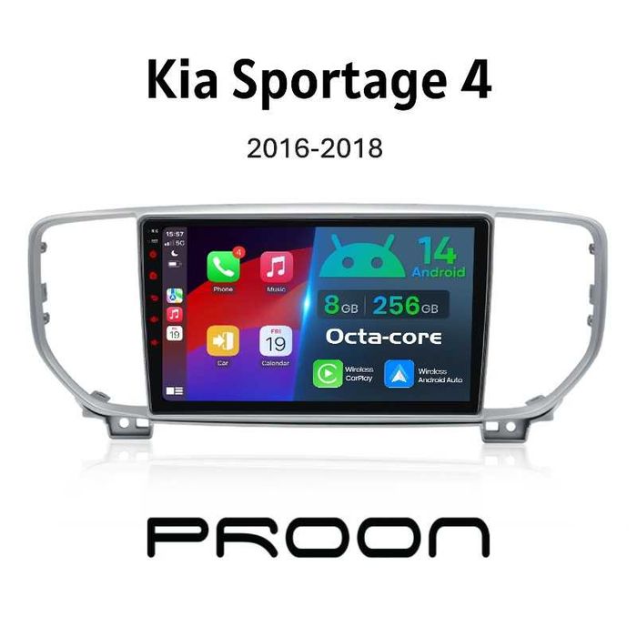 Auto Radio Kia Sportage4  Ano 2016 até 2018