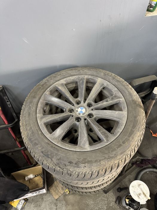 Зимня резина з дисками бмв 5/120 r17