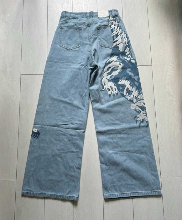 Джинси Lacoste з вишитим логотипом(36, 38).