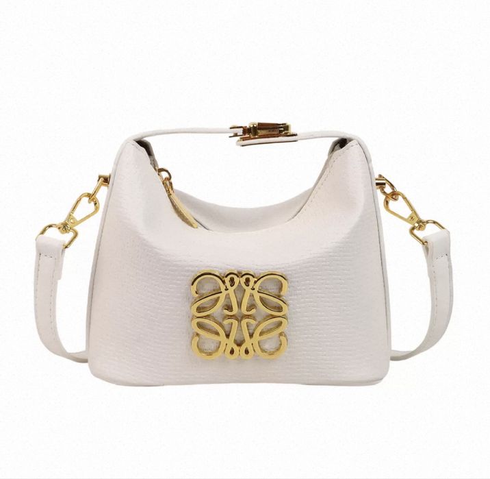Сумка стильна Loewe біла