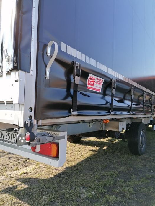 Boki firanowe, plandeka na busa, plandeki, plandeka